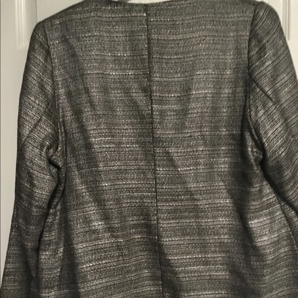 NWT Metallic woven blazer / suit jacket - Picture 4 of 6